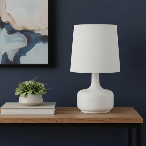 Modern Mint Green Table Lamp with Touch Switch